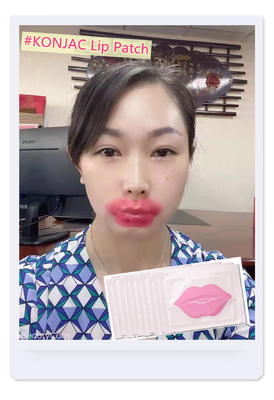 Moisturizer Anti Wrinkle Konjac Lip Patch OEM ODM